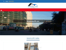 Tablet Screenshot of nhadatdep24h.com